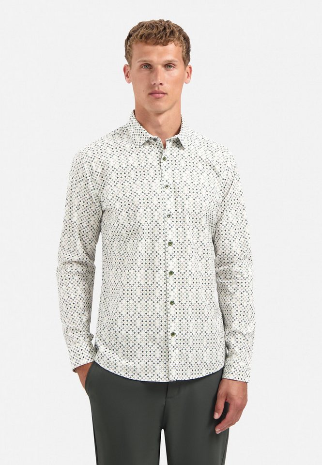 NO EXCESS Langarmhemd No Excess Stretchhemd mit Print Shirt Stretch Allover Printed NO EXCESS Langarmhemd No Excess Stretchhemd mit Print Shirt Stretch Allover Printed von NO EXCESS
