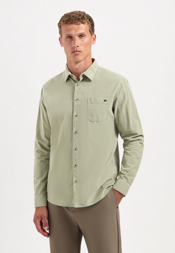 NO EXCESS Langarmhemd Shirt Solid Fine Herringbone NO EXCESS Langarmhemd Shirt Solid Fine Herringbone von NO EXCESS