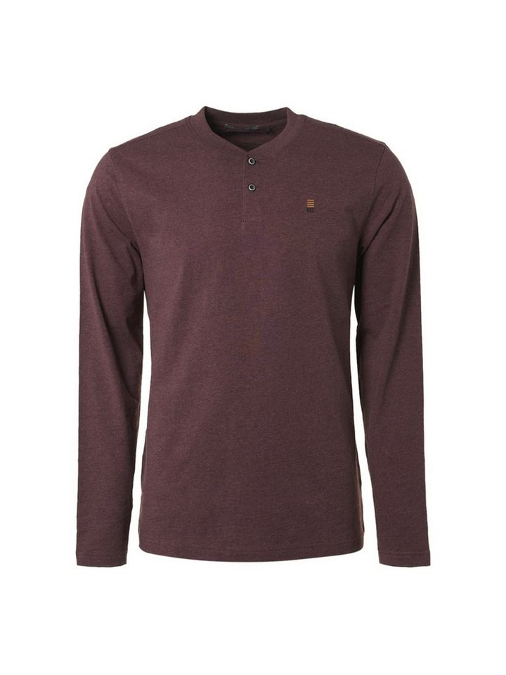 NO EXCESS Langarmshirt Knopfleisten Langarmshirt für Herren (1-tlg) von NO EXCESS
