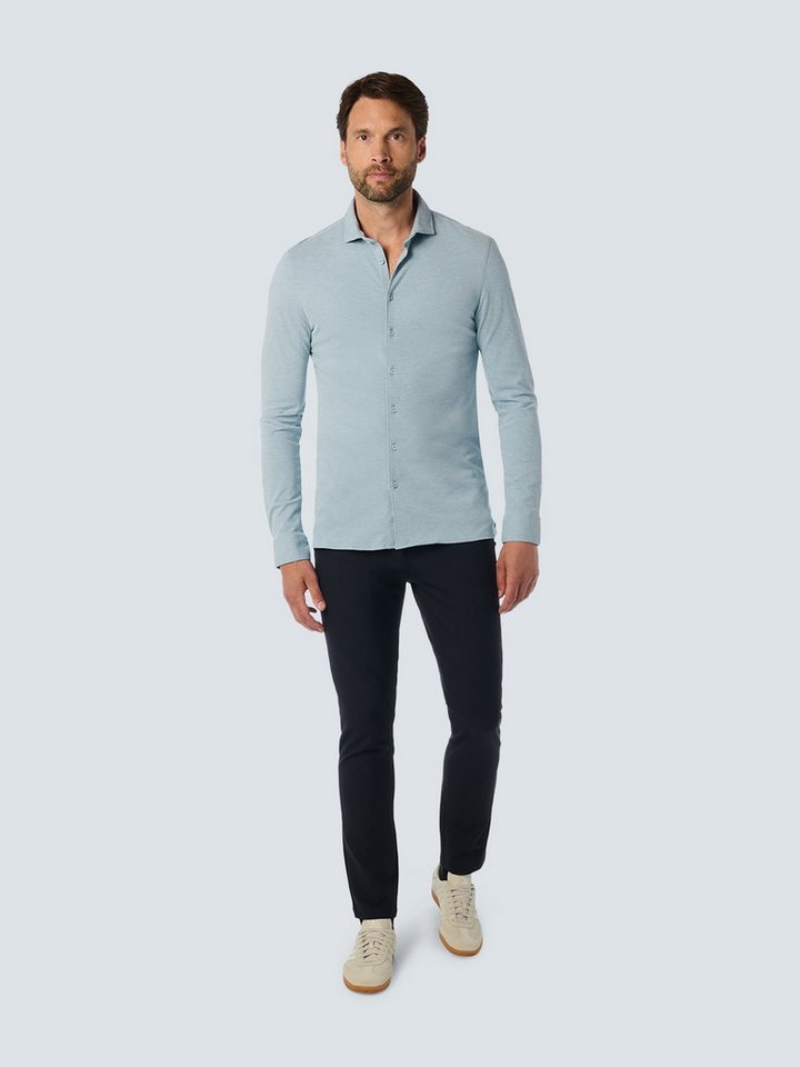 NO EXCESS Langarmshirt Shirt Jersey Melange Stretch NO EXCESS Langarmshirt Shirt Jersey Melange Stretch von NO EXCESS