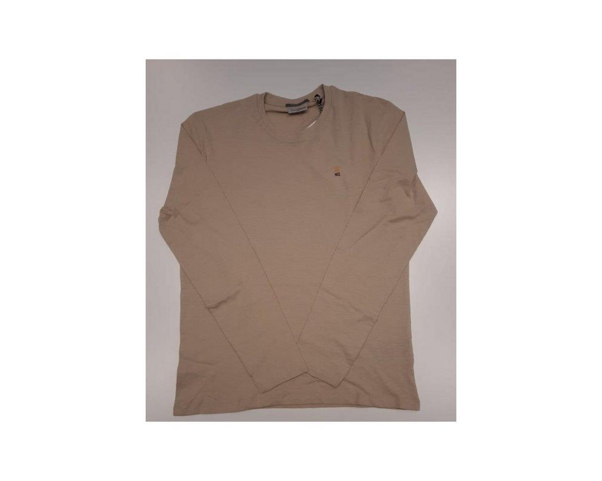 NO EXCESS Langarmshirt sand regular fit (1-tlg) von NO EXCESS