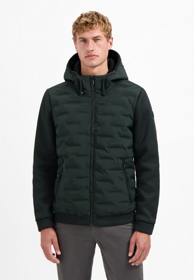 NO EXCESS Outdoorjacke Jacket Short Fit Sealed Hooded Knit von NO EXCESS