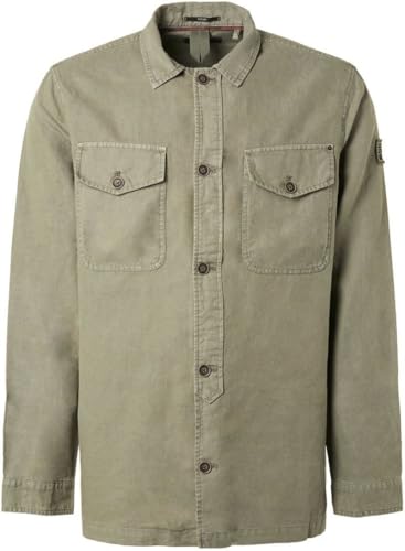 No Excess Overshirt Button Closure Garment Dy - L von NO EXCESS