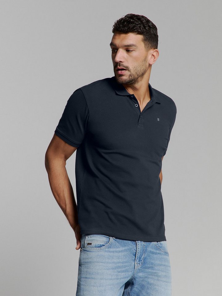 NO EXCESS Poloshirt Polo Pique Solid Stretch NO EXCESS Poloshirt Polo Pique Solid Stretch von NO EXCESS