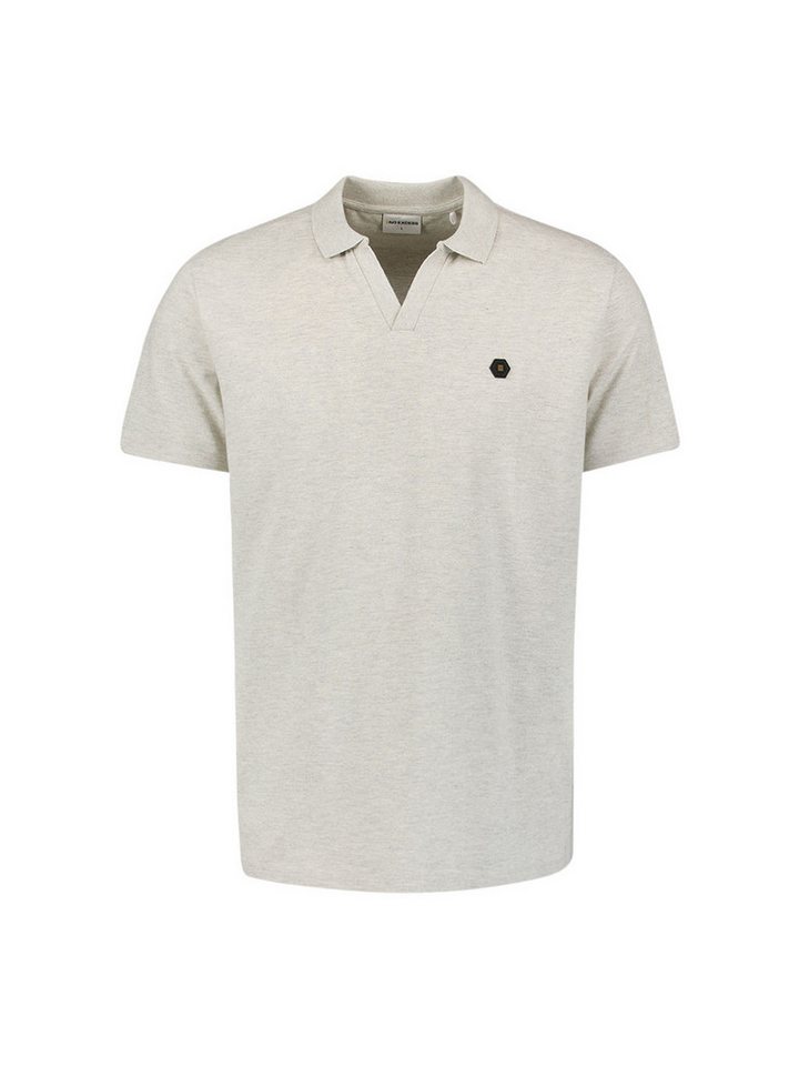 NO EXCESS Poloshirt Polo V Melange NO EXCESS Poloshirt Polo V Melange von NO EXCESS