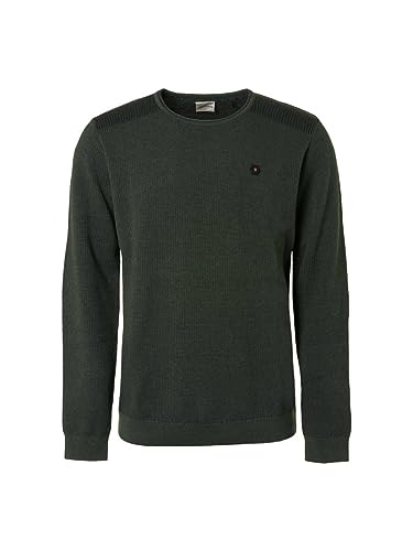 NO EXCESS Pullover Crewneck 2 Coloured Jacquard von NO EXCESS