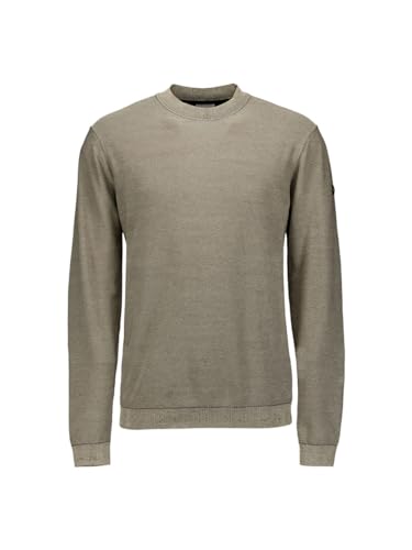 NO EXCESS Pullover Jacquard 21210859 (L, Stone) von NO EXCESS