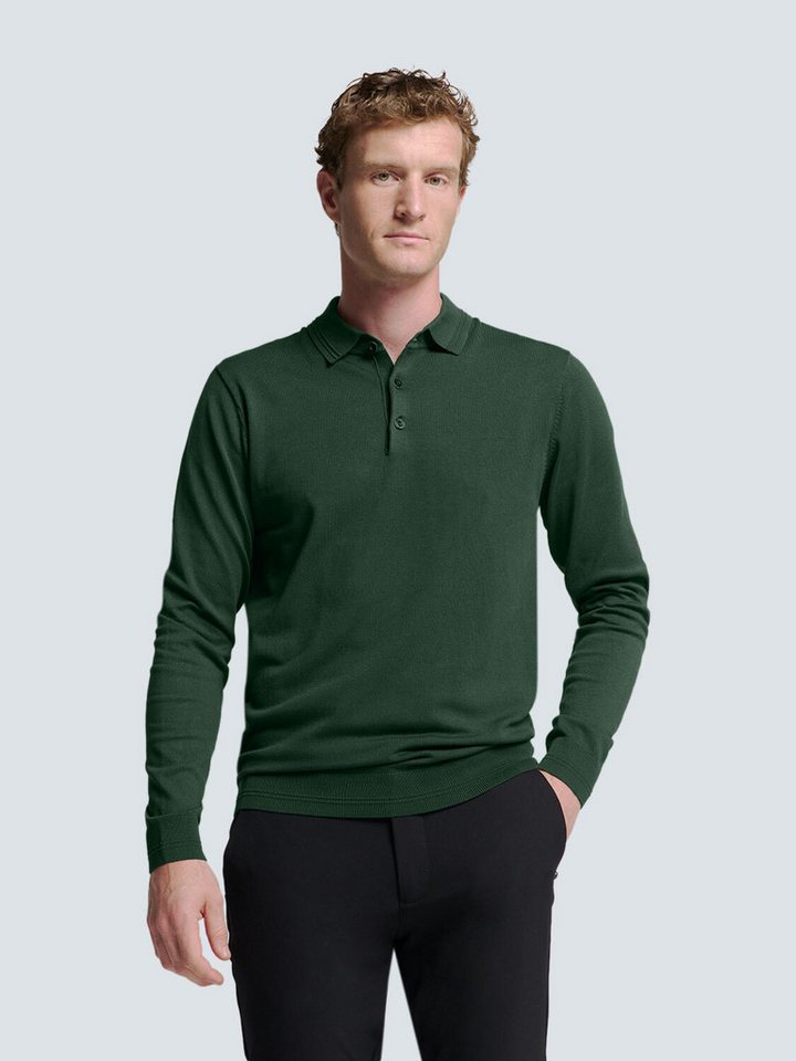 NO EXCESS Rundhalspullover No Excess Langärmeliger Polo-Pullover NO EXCESS Rundhalspullover No Excess Langärmeliger Polo-Pullover von NO EXCESS