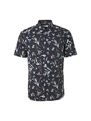 NO EXCESS Shirt Short Sleeve Allover Printed - XXL von NO EXCESS