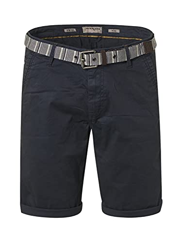 NO EXCESS Short Chino Stretch Garment Dyed with Belt (33) von NO EXCESS