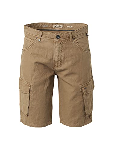 NO EXCESS Short with Linen Garment Dyed Cargo - 33 von NO EXCESS