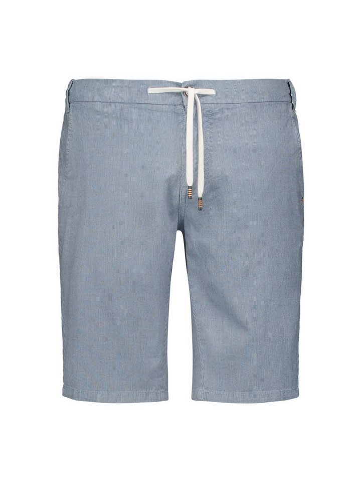 NO EXCESS Shorts Short 2 Coloured Stripe With Linen Garment Dyed Stretch von NO EXCESS