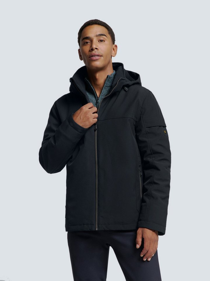 NO EXCESS Softshelljacke No Excess Softshell-Kapuzenjacke von NO EXCESS