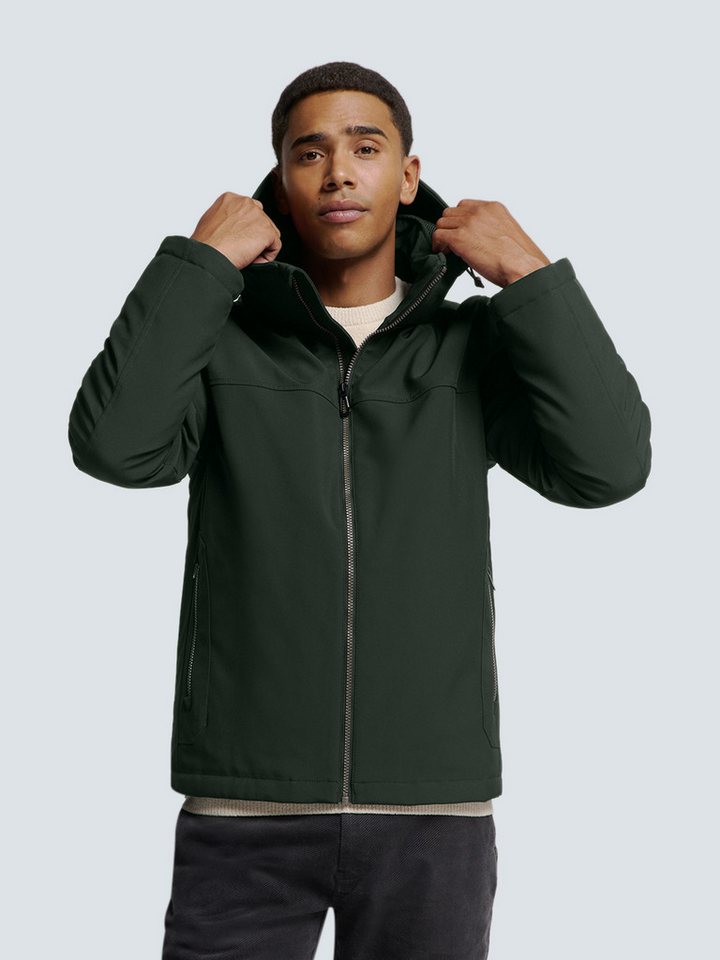 NO EXCESS Softshelljacke No Excess Softshell-Kapuzenjacke von NO EXCESS