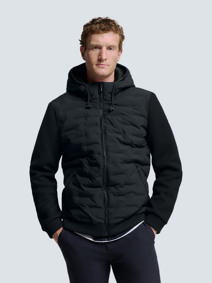 NO EXCESS Softshelljacke No Excess Versiegelte Jacke mit Kapuze von NO EXCESS