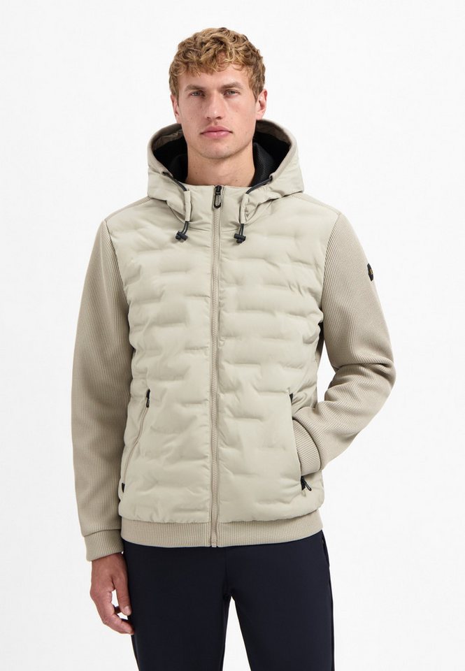 NO EXCESS Steppjacke No Excess Jacke mit Strickärmeln von NO EXCESS