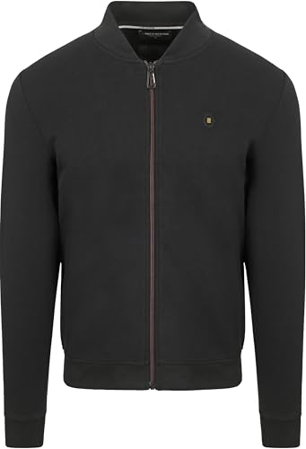 NO EXCESS-Strickjacke Schwarz - Grösse XXL - Herren - Bekleidung - Regular-fit - Stretch - von NO EXCESS