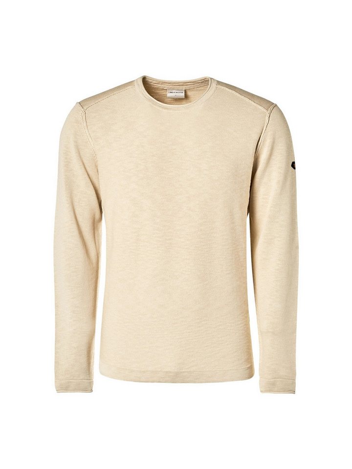 NO EXCESS Strickpullover Pullover Crewneck Garment Dyed + Stone Washed von NO EXCESS
