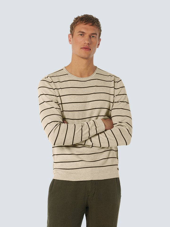 NO EXCESS Strickpullover Pullover Crewneck Stripe NO EXCESS Strickpullover Pullover Crewneck Stripe von NO EXCESS