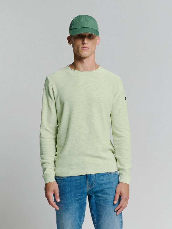 NO EXCESS Strickpullover Pullover im Vintage-Look - Regular Fit von NO EXCESS