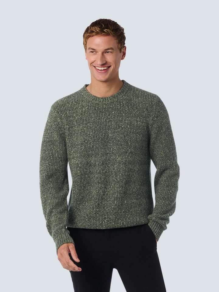 NO EXCESS Strickpullover in melierter Optik von NO EXCESS
