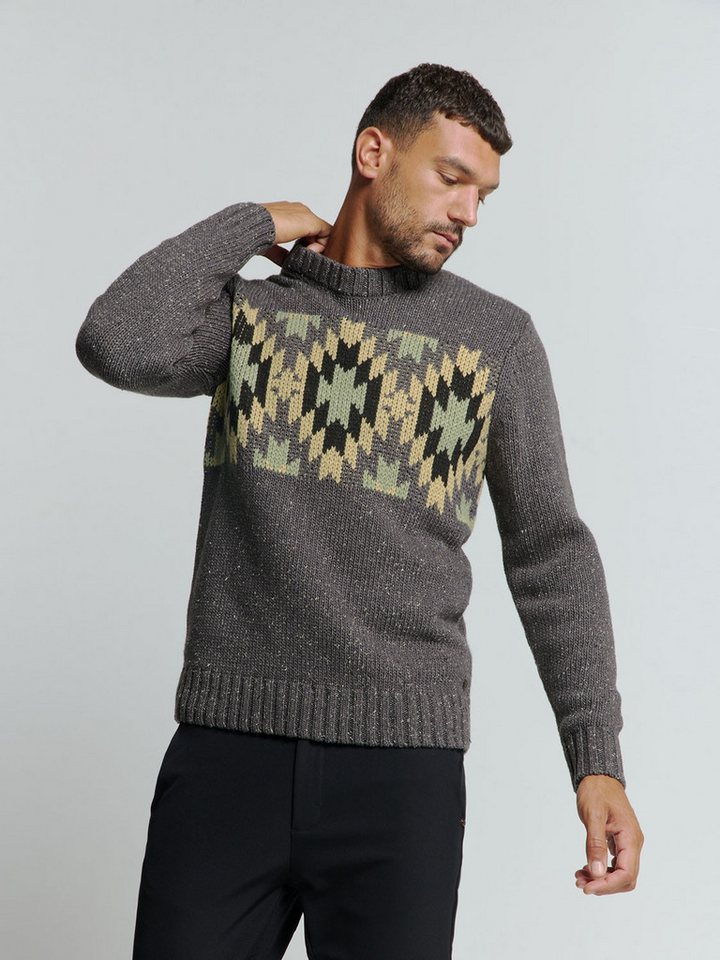 NO EXCESS Strickpullover mit Jaquard-Muster von NO EXCESS