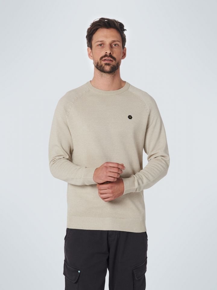 NO EXCESS Strickpullover - Pullover - Longsleeve - Rundhalspullover von NO EXCESS