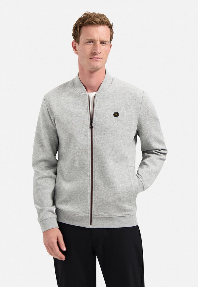 NO EXCESS Sweater No Excess Bomberweste von Timeless Basics von NO EXCESS