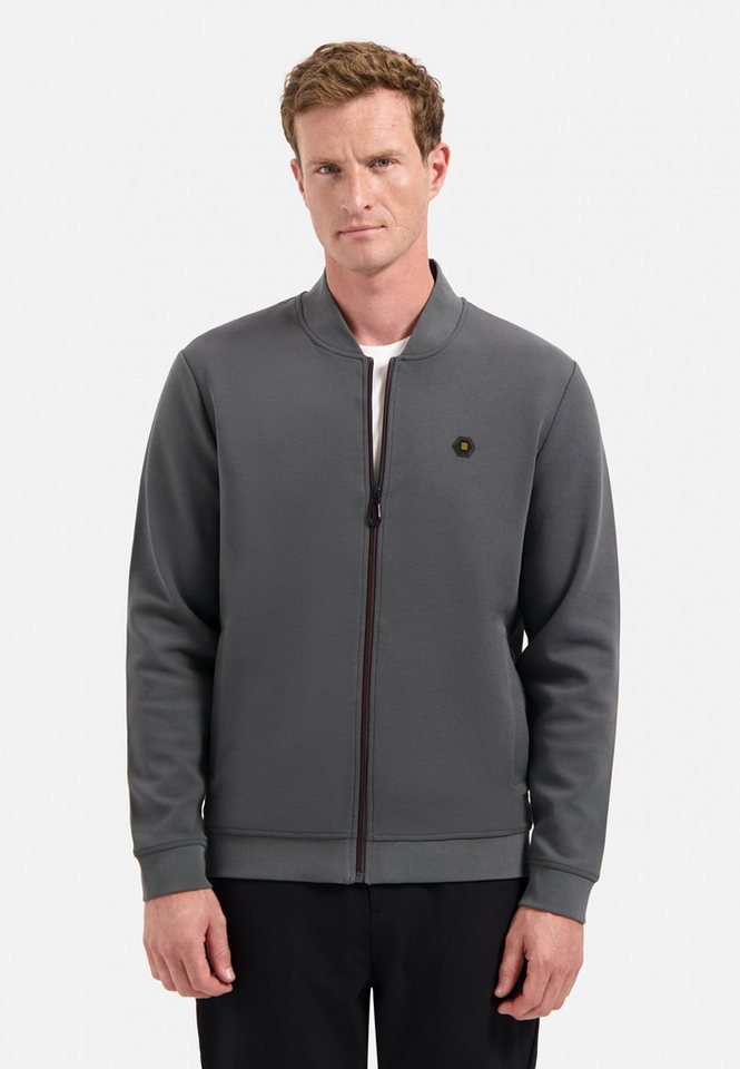 NO EXCESS Sweater No Excess Bomberweste von Timeless Basics von NO EXCESS