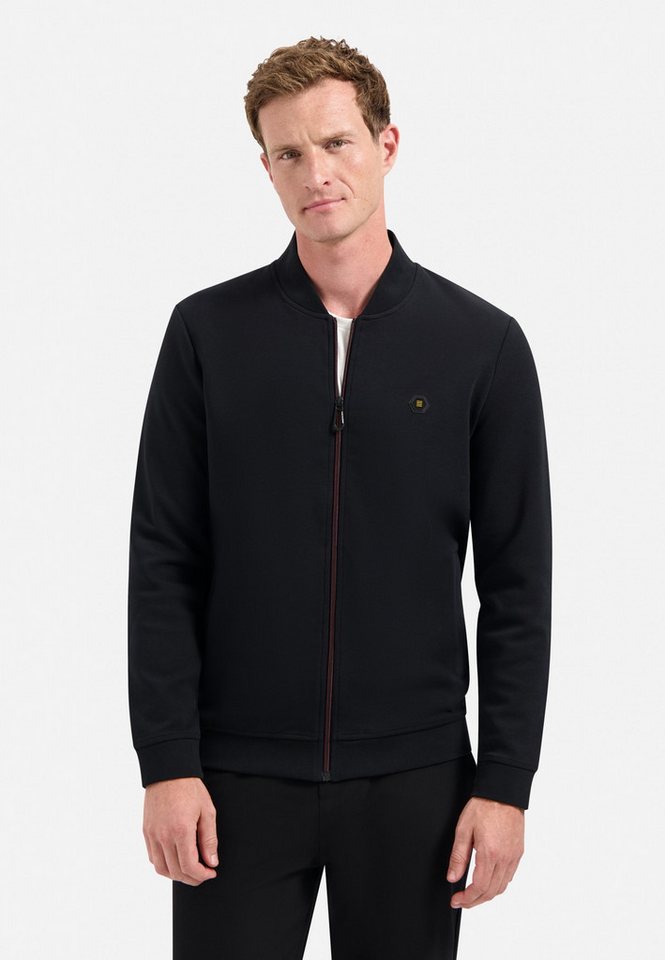 NO EXCESS Sweater No Excess Bomberweste von Timeless Basics von NO EXCESS