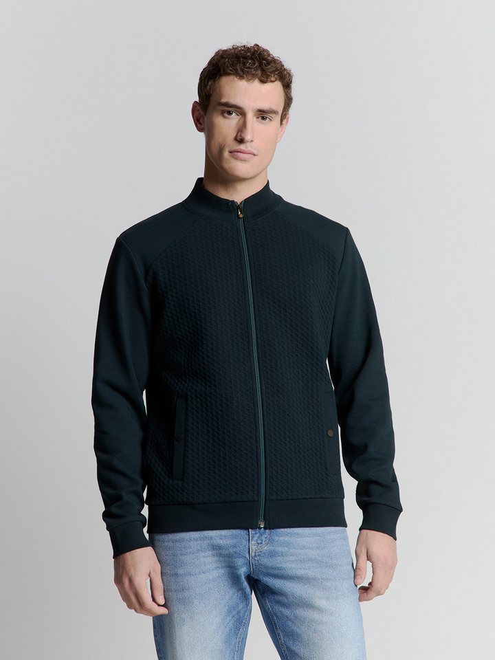 NO EXCESS Sweater No Excess Jacquard sweatshirt mit Vollreißverschluss NO EXCESS Sweater No Excess Jacquard sweatshirt mit Vollreißverschluss von NO EXCESS