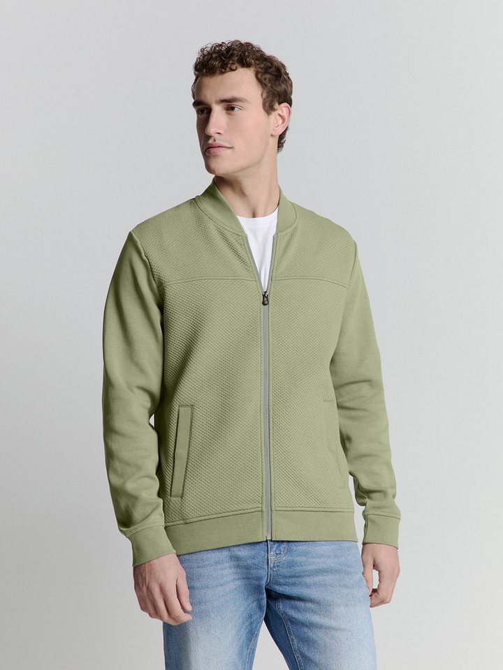 NO EXCESS Sweater No Excess Jacquard sweatshirt mit Vollreißverschluss NO EXCESS Sweater No Excess Jacquard sweatshirt mit Vollreißverschluss von NO EXCESS