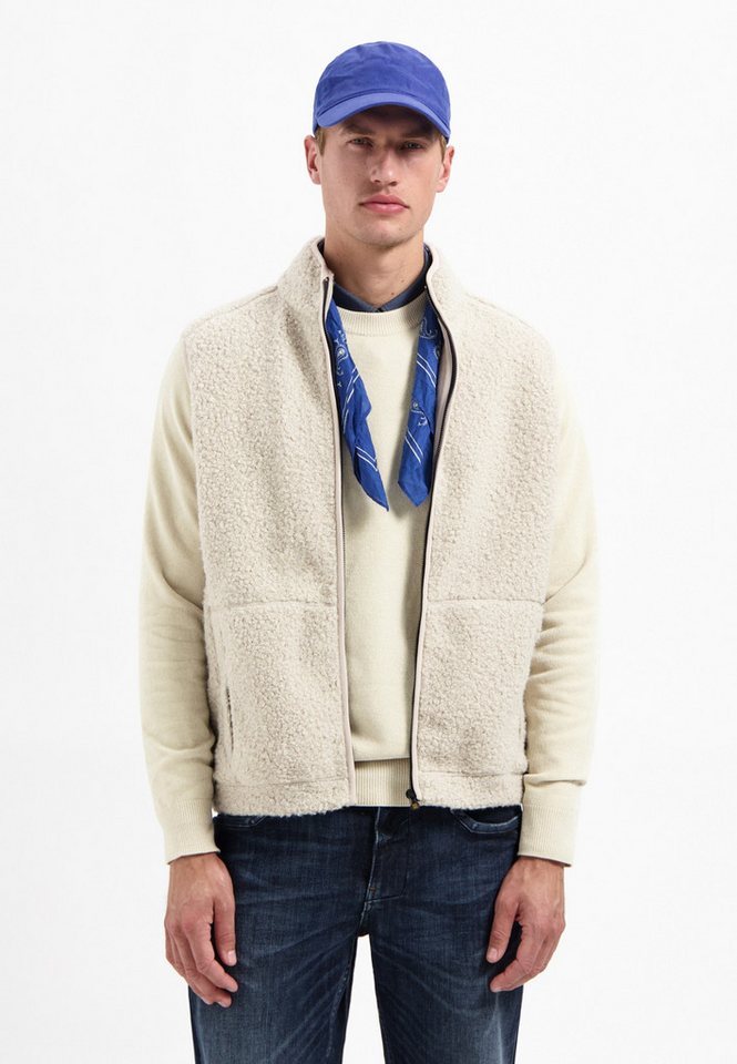 NO EXCESS Sweater No Excess Teddy-Bodywarmer von NO EXCESS