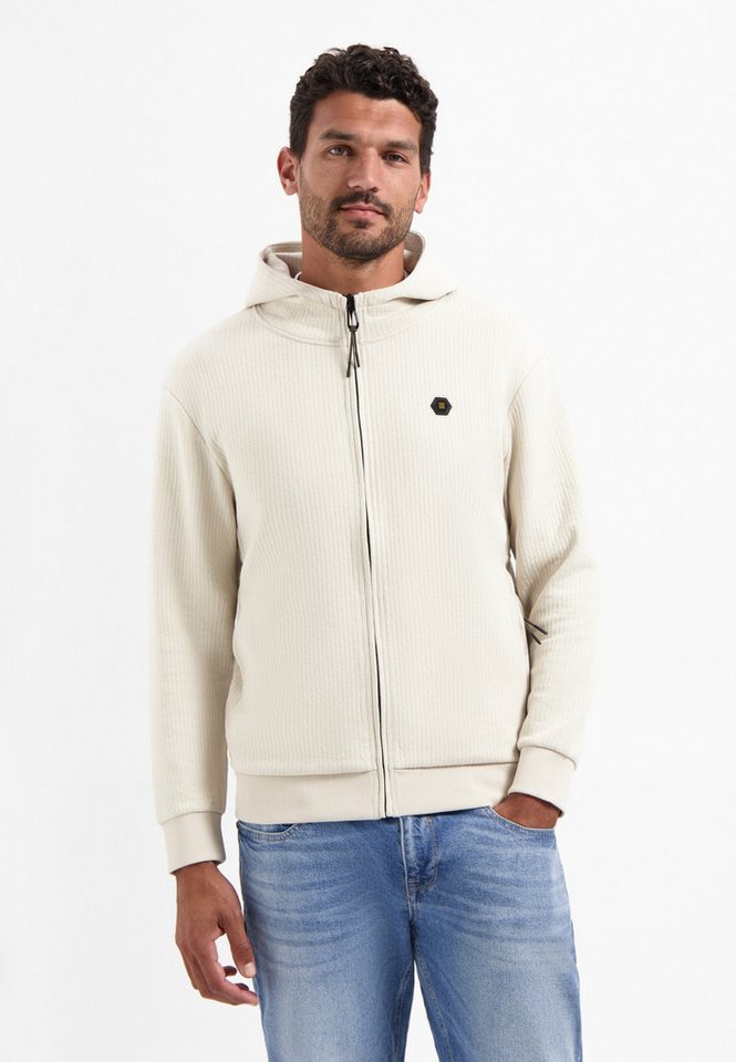 NO EXCESS Sweatjacke Sweater Full zip Relief Hooded von NO EXCESS