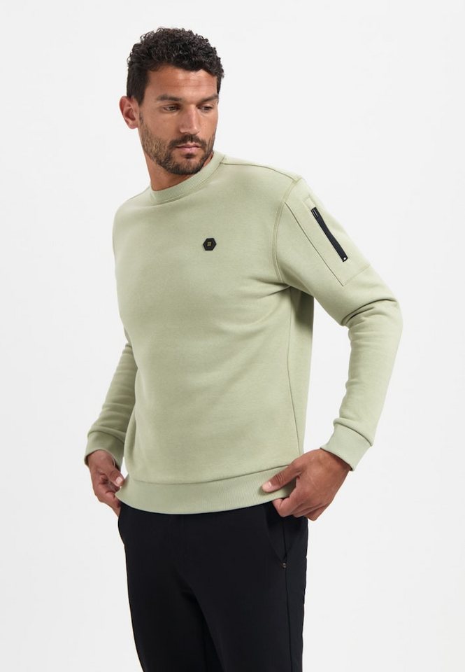 NO EXCESS Sweatshirt Sweater Crewneck Brushed inside von NO EXCESS