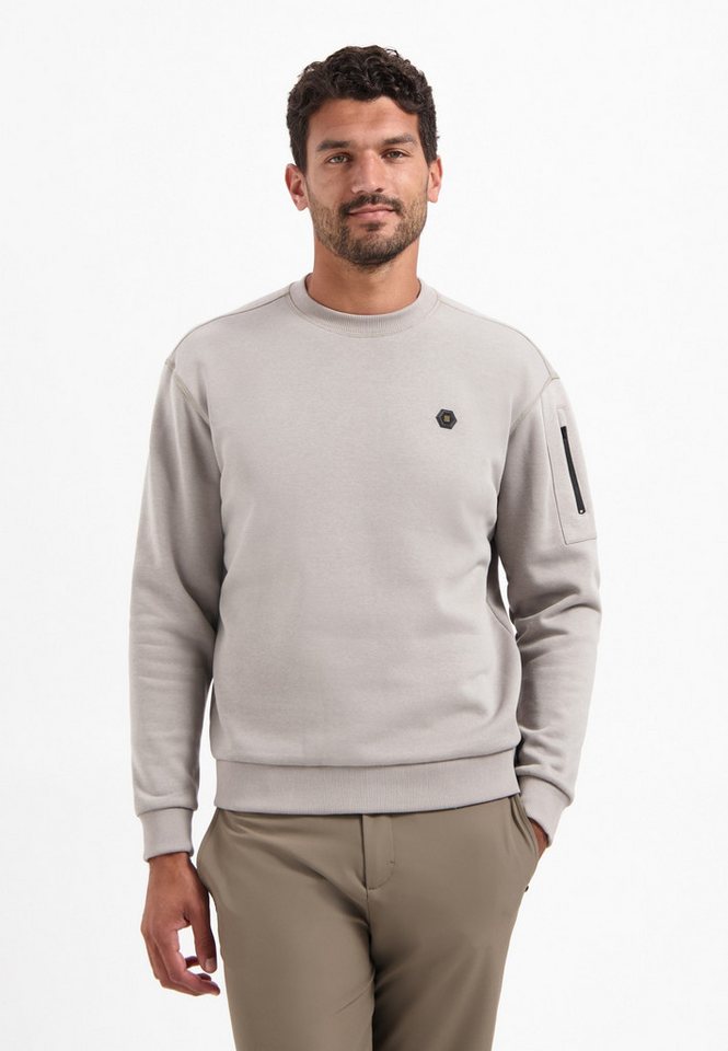 NO EXCESS Sweatshirt Sweater Crewneck Brushed inside von NO EXCESS