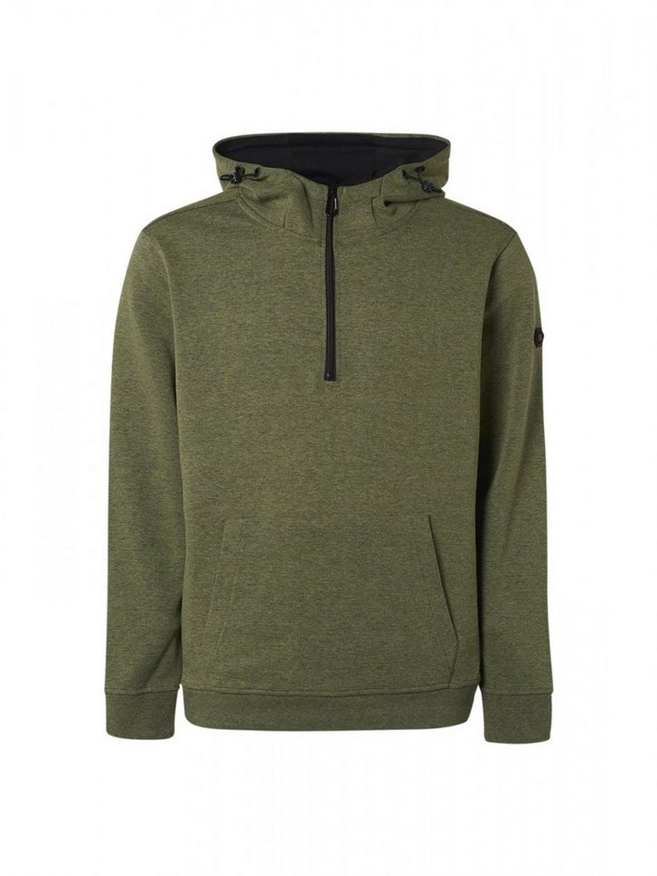 NO EXCESS Sweatshirt Sweater Half Zipper Hooded 2 Colour von NO EXCESS