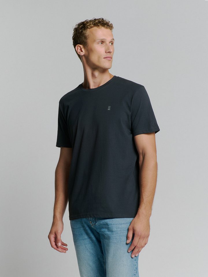 NO EXCESS T-Shirt - Basic Kurzarmshirt in Unifarbe von NO EXCESS