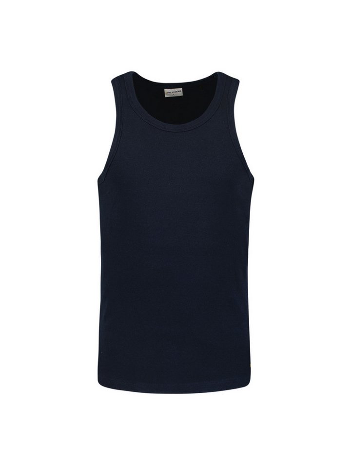 NO EXCESS T-Shirt No Excess Geripptes Unterhemd von NO EXCESS