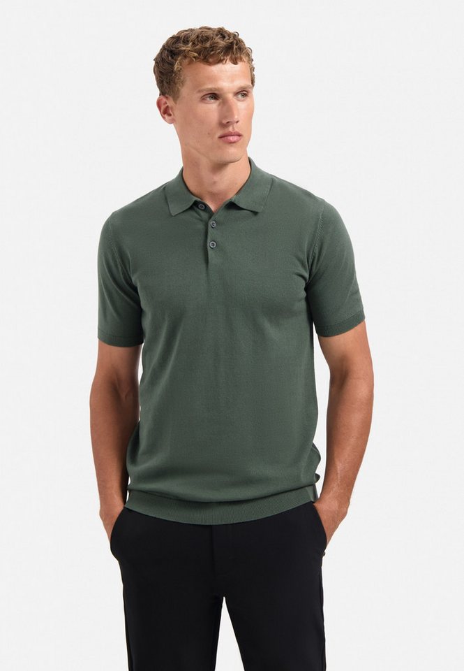 NO EXCESS T-Shirt No Excess Gestricktes Poloshirt Pullover Short Sleeve Polo Solid NO EXCESS T-Shirt No Excess Gestricktes Poloshirt Pullover Short Sleeve Polo Solid von NO EXCESS