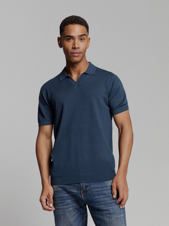 NO EXCESS T-Shirt Pullover Short Sleeve Polo V Solid NO EXCESS T-Shirt Pullover Short Sleeve Polo V Solid von NO EXCESS