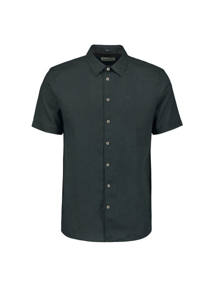 NO EXCESS T-Shirt Shirt Short Sleeve Solid With Linen von NO EXCESS