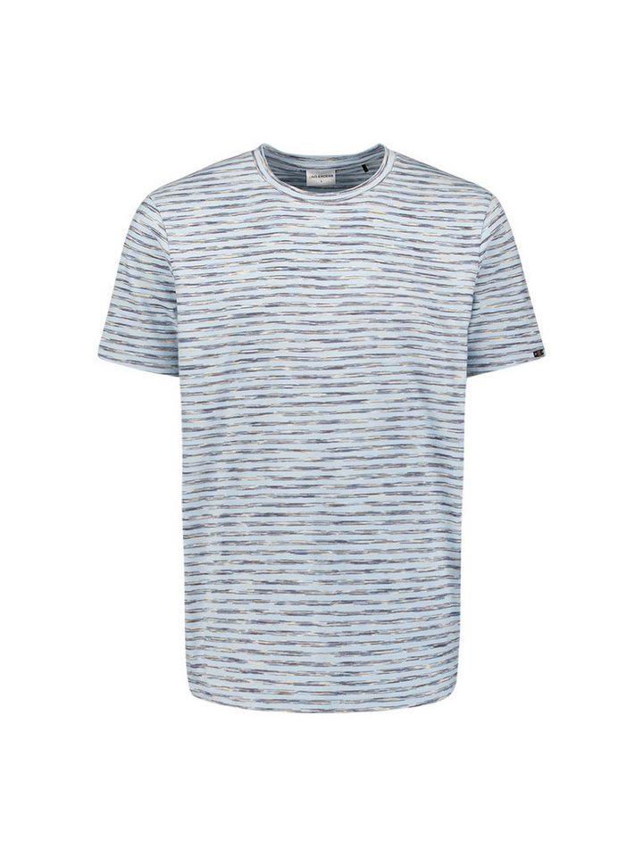 NO EXCESS T-Shirt - T-Shirt in Streifenprint mit Crewneck von NO EXCESS