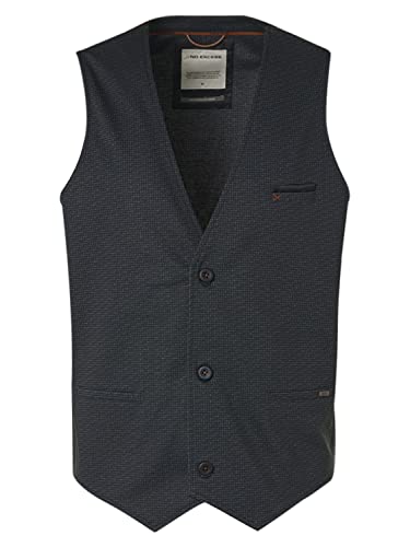 No Excess Gilet All Over Printed Jersey Unlin, dunkel-blau(night (078)), Gr. 50 von NO EXCESS