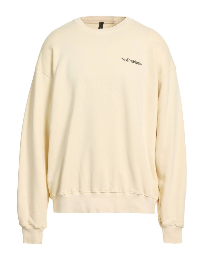 NO PROBLEMO Sweatshirt Herren Elfenbein von NO PROBLEMO
