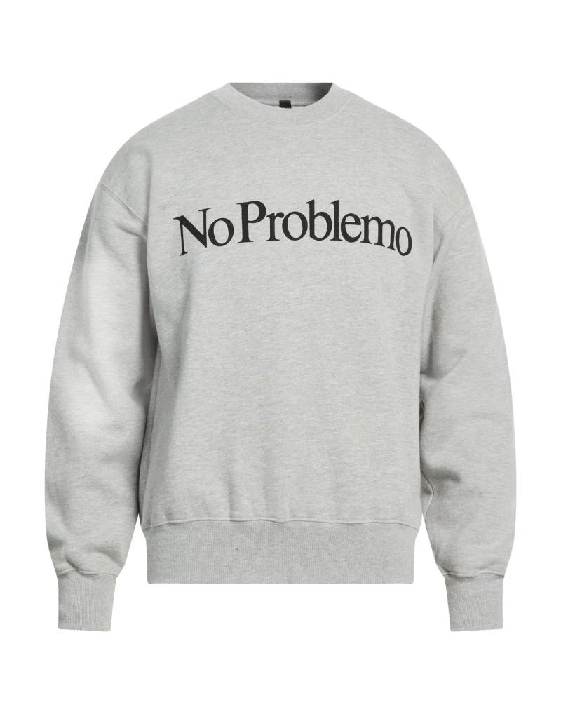 NO PROBLEMO Sweatshirt Herren Hellgrau von NO PROBLEMO