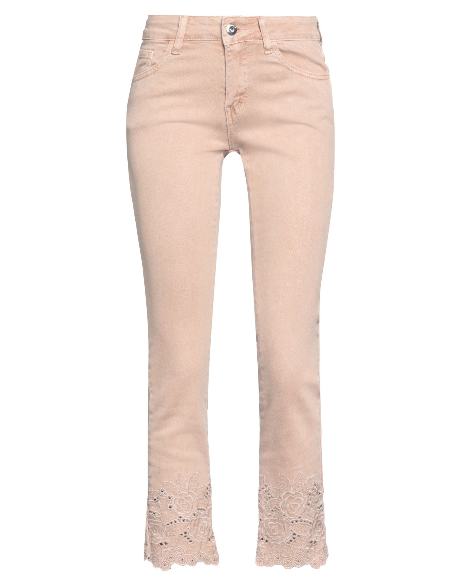 NO SECRETS Jeanshose Damen Beige von NO SECRETS