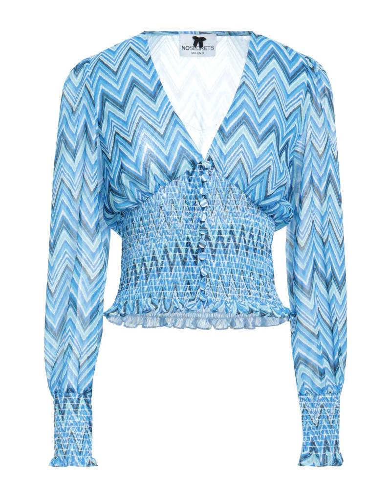 NO SECRETS Hemd Damen Blau von NO SECRETS