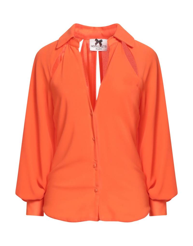 NO SECRETS Hemd Damen Orange von NO SECRETS