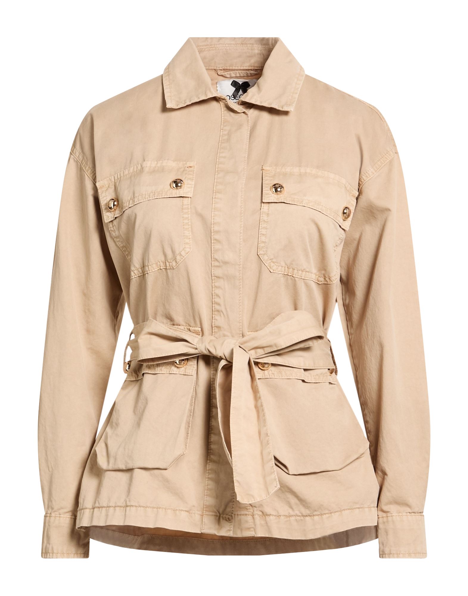 NO SECRETS Jacke & Anorak Damen Beige von NO SECRETS